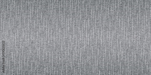 Fabric texture. Abstract seamless pattern. Background textile. Grunge woven pattern. Natural distressed texture. Black and white linen background. Bordure distress weave. Vector
