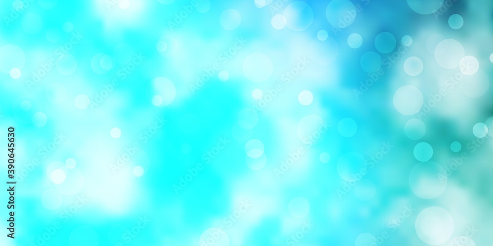Light BLUE vector backdrop with circles. Light BLUE vector backdrop with circles.