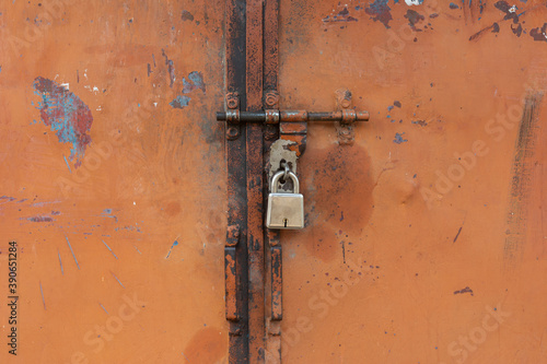 Old door lock