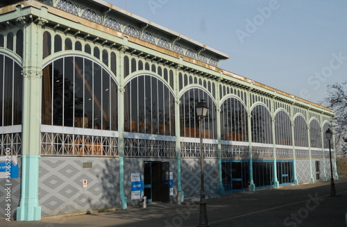 Ville de Nogent-sur-Marne,  le Pavillon Baltard, rescapé des 12 pavillons des Halles de Paris, Monument Historique en 1982, département du Val de Marne, France photo