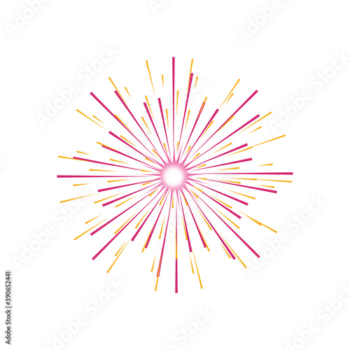 firework burst luminosity celebration carnival festive party