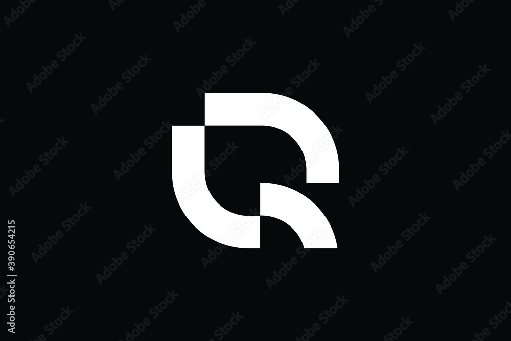 QR logo letter design on luxury background. RQ logo monogram initials letter concept. QR icon logo design. RQ elegant and Professional letter icon design on black background. Q R RQ QR QR logo letter design on luxury background. RQ logo monogram initials letter concept. QR icon logo design. RQ elegant and Professional letter icon design on black background. Q R RQ QR