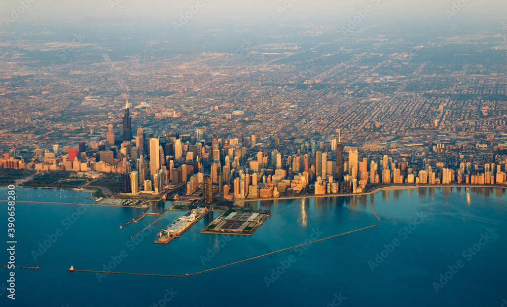 Fototapeta premium Chicago skyline