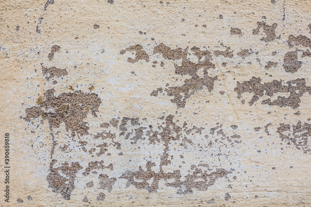 Fototapeta premium textured old wall peeling paint