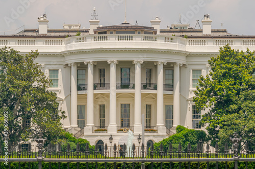 The White House, home to the President of the United States