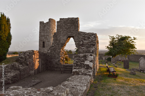 round tower at Oughterard, Kildare, Ireland