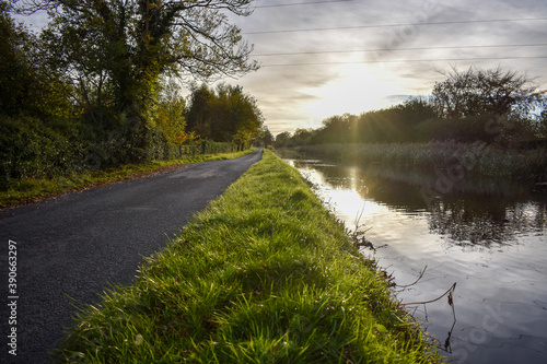 Beautiful Sunset at Kildare Canal