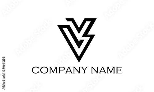 Free Download logo company font v - GFXLoad