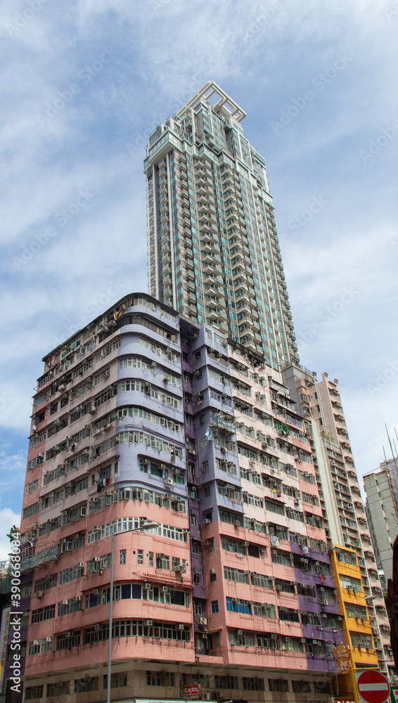 Tour d'habitation à Hong Kong