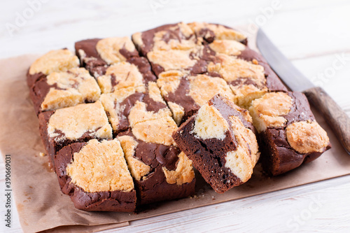 Trend baking Brookies chocolate brownies and cookies.