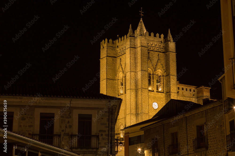 Naklejka premium Avila cathedral, Spain