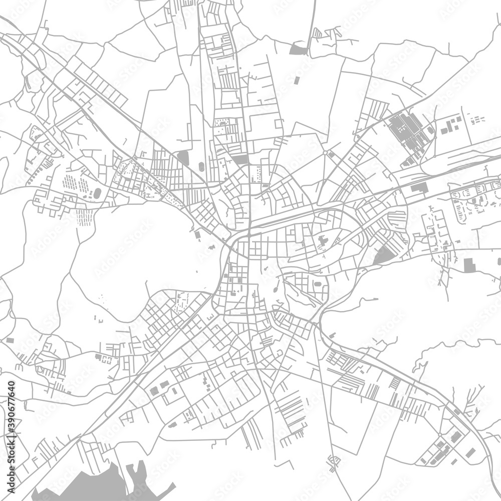 Fototapeta premium Street map of town background in gray. Street map of town for your web site design, logo, app, UI. Stock vector. EPS10.