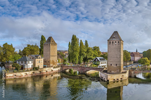 Bridge Ponts Couverts, Strasbourg, France