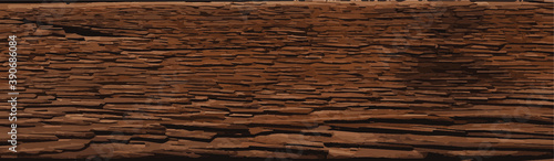 Rough splintered neutral reclaimed wood surface with aged boards lined up. Wooden planks on a wall or floor with grain and texture. Dark vintage wood planks background.