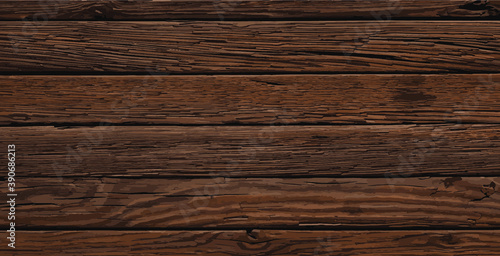 Rough splintered neutral reclaimed wood surface with aged boards lined up. Wooden planks on a wall or floor with grain and texture. Dark vintage wood planks background.