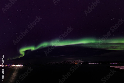 Polar Lights Northern Lights Aurora Borealis Norway Alta photo