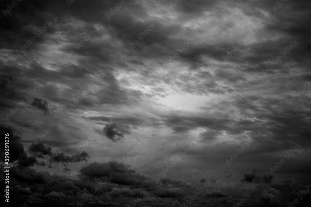 Fototapeta premium storm clouds timelapse