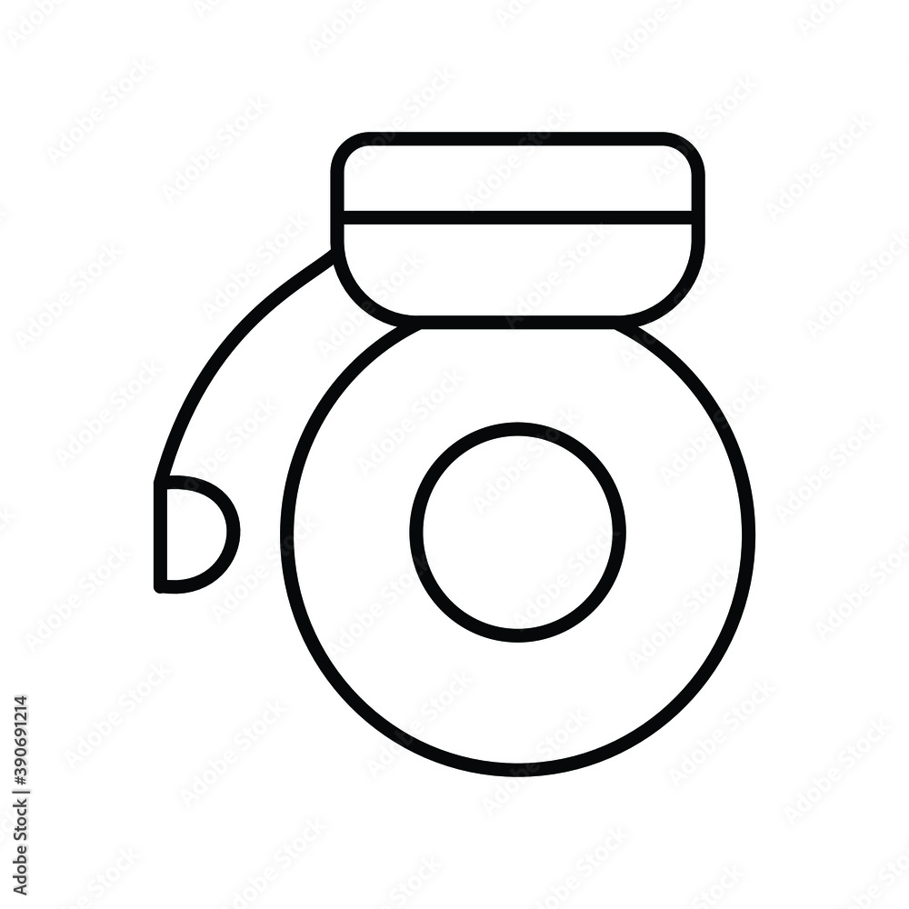 School Bell simple line icon School Bell simple line icon