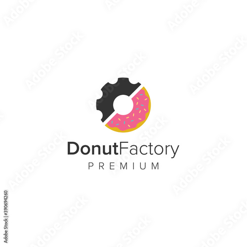 Donut Factory Logo
