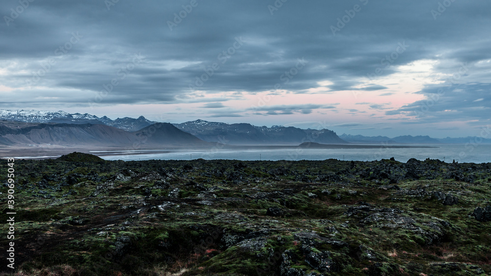 Western Fjords bay Iceland