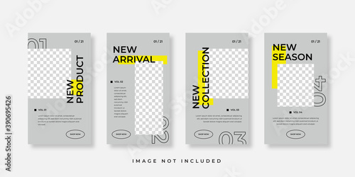 Fashion instagram stories template