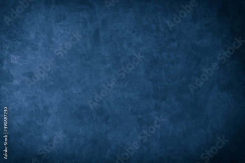 Beautiful Abstract Grunge Decorative Navy Blue Dark Stucco Wall Background. Art Rough Stylized Texture Banner With Space For Text, blue, wall, pattern, paint, grunge, antique