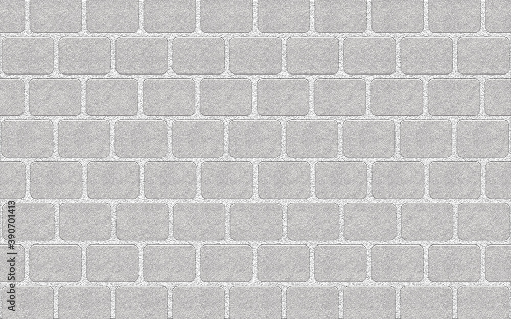 Naklejka premium Brick wall background with cement
