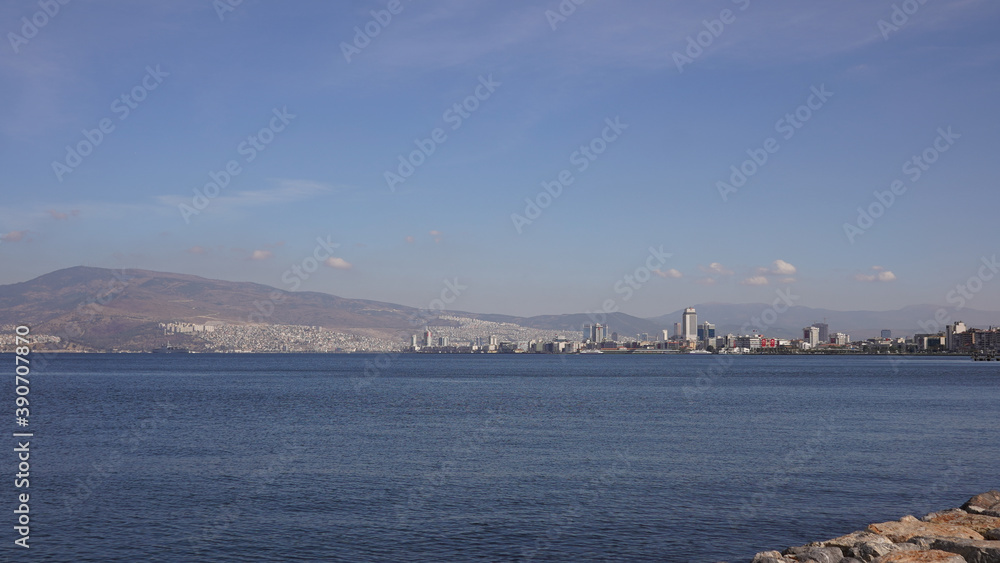City of İzmir from Karantina Konak
