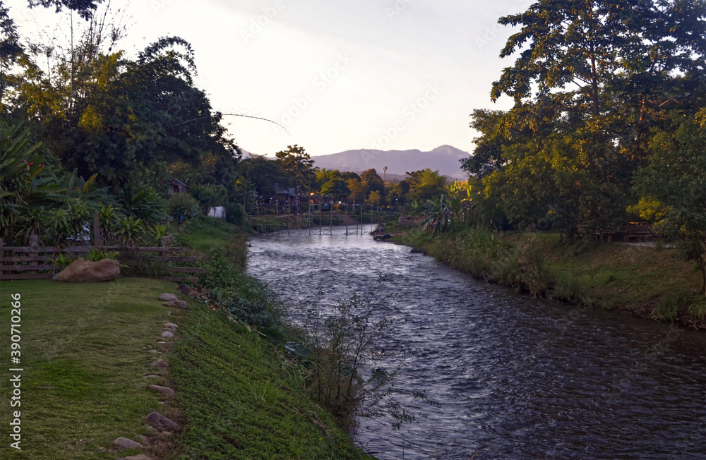 Fototapeta premium Thailand - Pai River