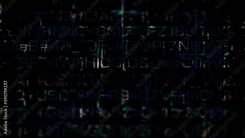 data binary numbers stream animation data binary numbers stream animation