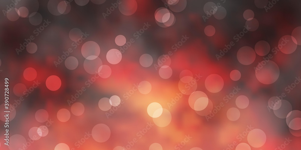 Dark Orange vector backdrop with dots. Dark Orange vector backdrop with dots.