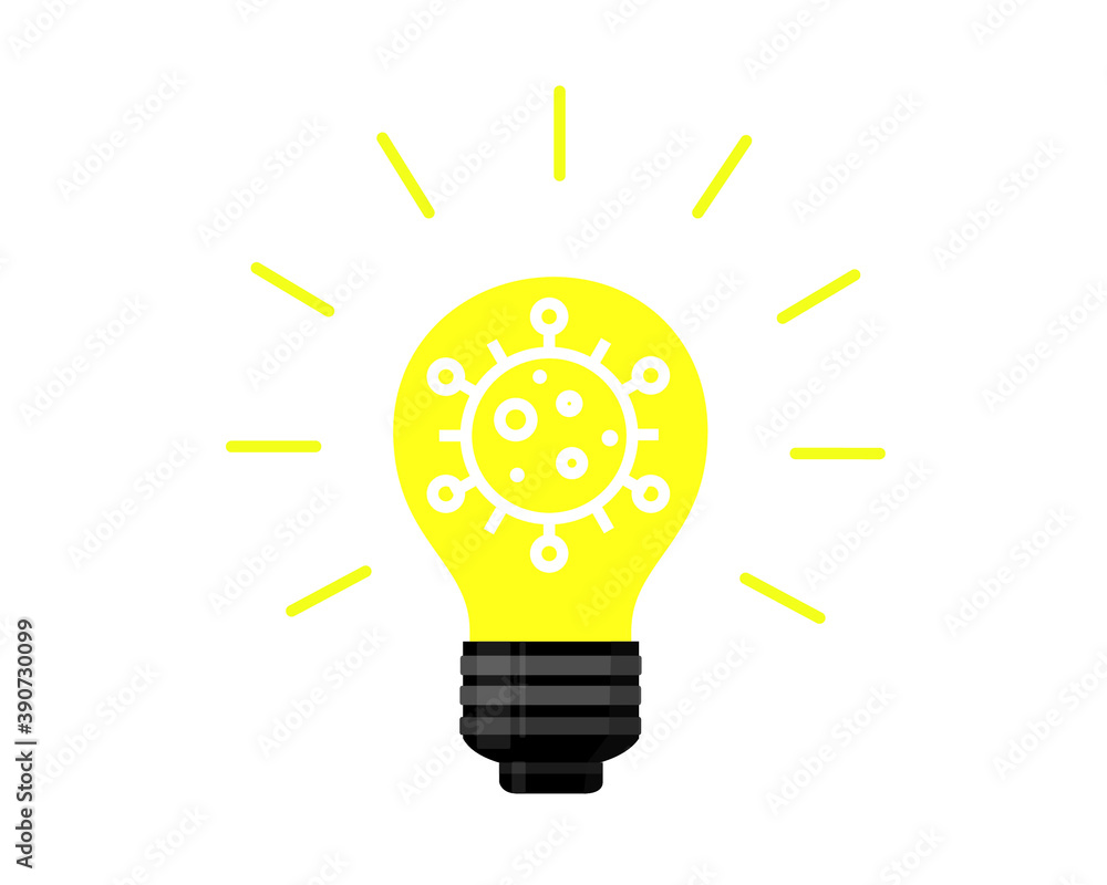 creative idea and medicine discovery concept. creative idea and medicine discovery concept.