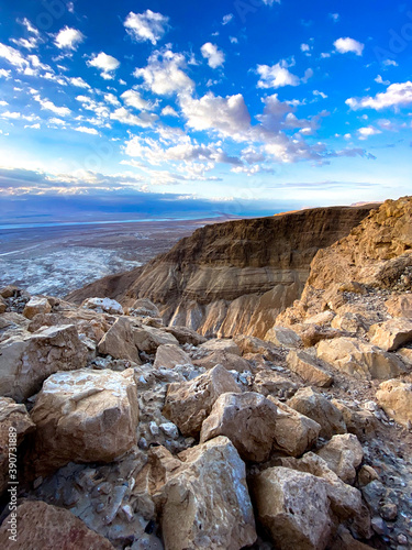 rocks and sea