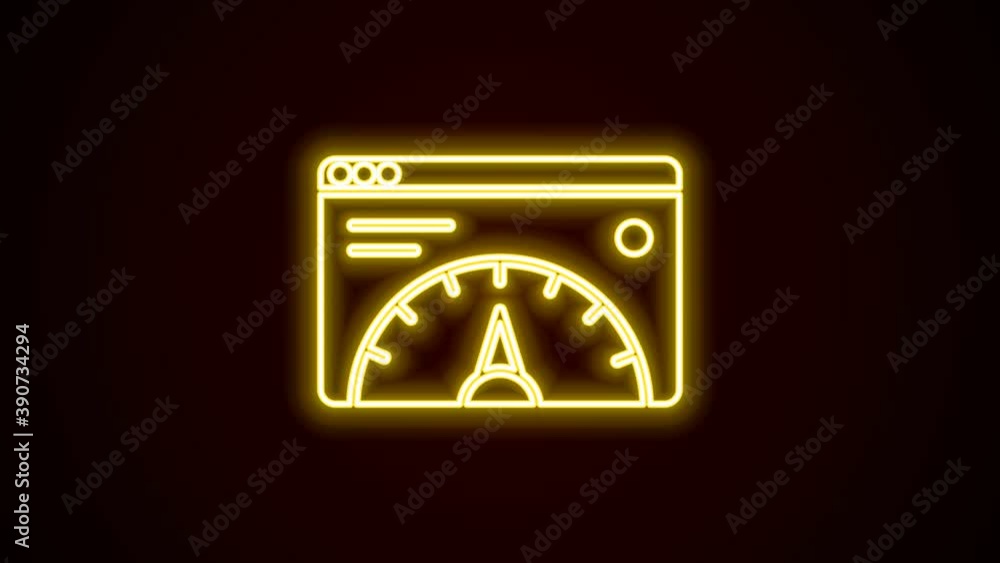 Glowing neon line Web analytics information and development website statistic icon isolated on black background. Analysis, management, marketing, research. 4K Video motion graphic animation Glowing neon line Web analytics information and development website statistic icon isolated on black background. Analysis, management, marketing, research. 4K Video motion graphic animation