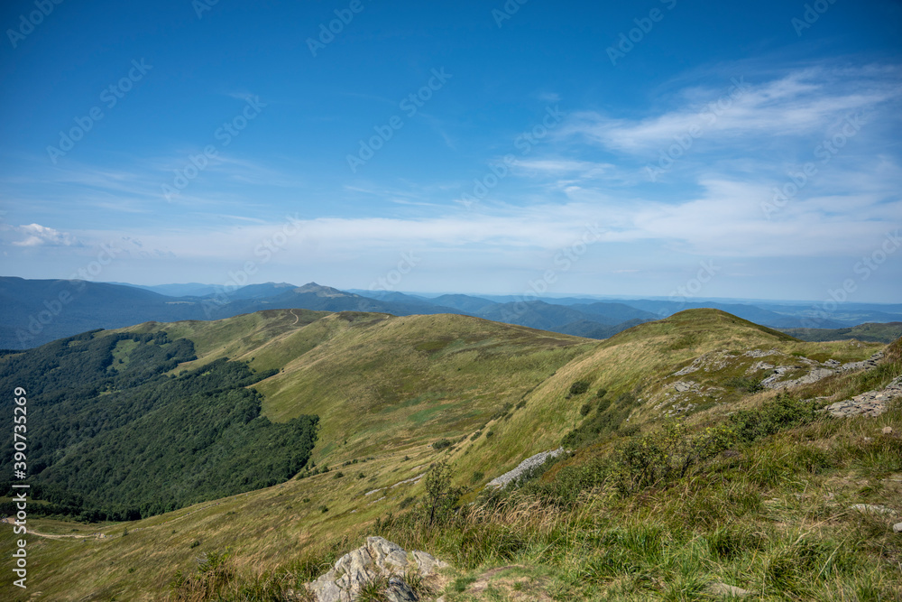 bieszczady przepiękny widok góry, koniec świata, natura raj na ziemi bieszczady przepiękny widok góry, koniec świata, natura raj na ziemi
