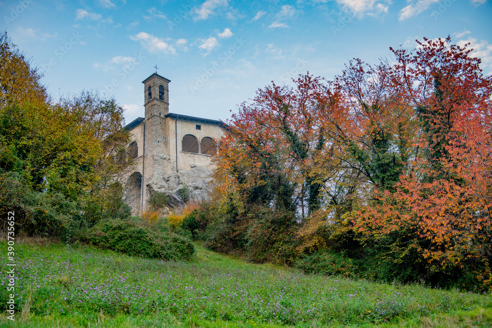 Naklejka premium San Patrizio Sanctuary