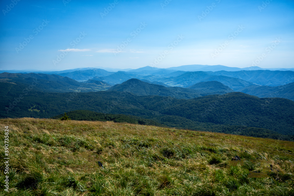 bieszczady przepiękny widok góry, koniec świata, natura raj na ziemi bieszczady przepiękny widok góry, koniec świata, natura raj na ziemi