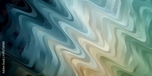 Light Blue, Red vector backdrop with curves.