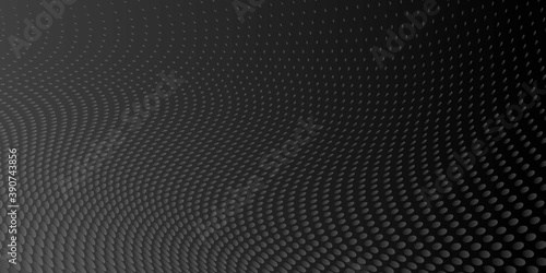 Dark deep black dynamic abstract vector background with diagonal lines. Modern creative halftone premium gradient. 3d cover of business presentation banner for sale event night party. Soft shadow dots