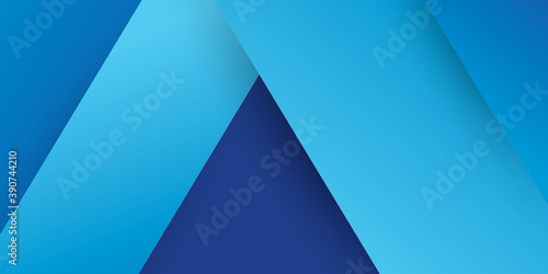Paper layer blue abstract background. Stright and lines use for banner, cover, poster, wallpaper, design with space for text.