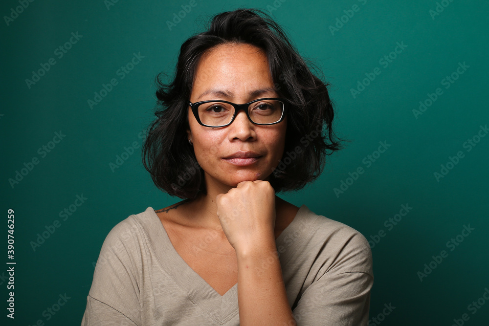 Portrait of a beautiful young woman Portrait of a beautiful young woman