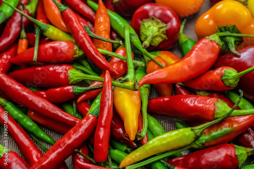 Wallpaper Mural chili pepper bright and fragrant pod sauce base background base bright Torontodigital.ca