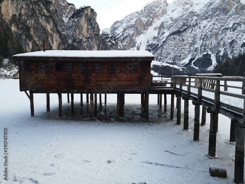 Braies lake