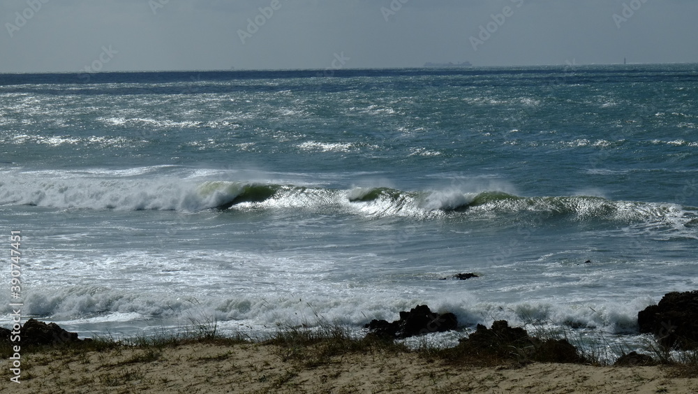 A wave on the A wave on the