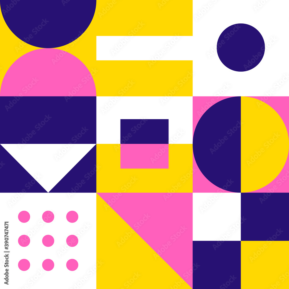abstract geometric poster abstract geometric poster