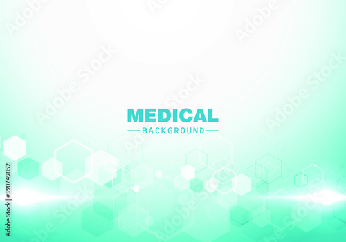 Abstract medical science background concept