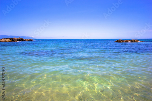 Ocean crystalline waters in Cabo Corrientes, Puerto Vallarta's south photo