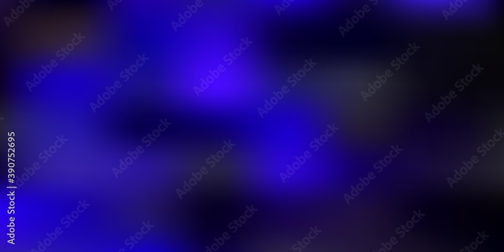 Obraz premium Dark pink, blue vector blur template.