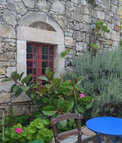 Traditional Hillside Village near Heraklion, Crete Greece