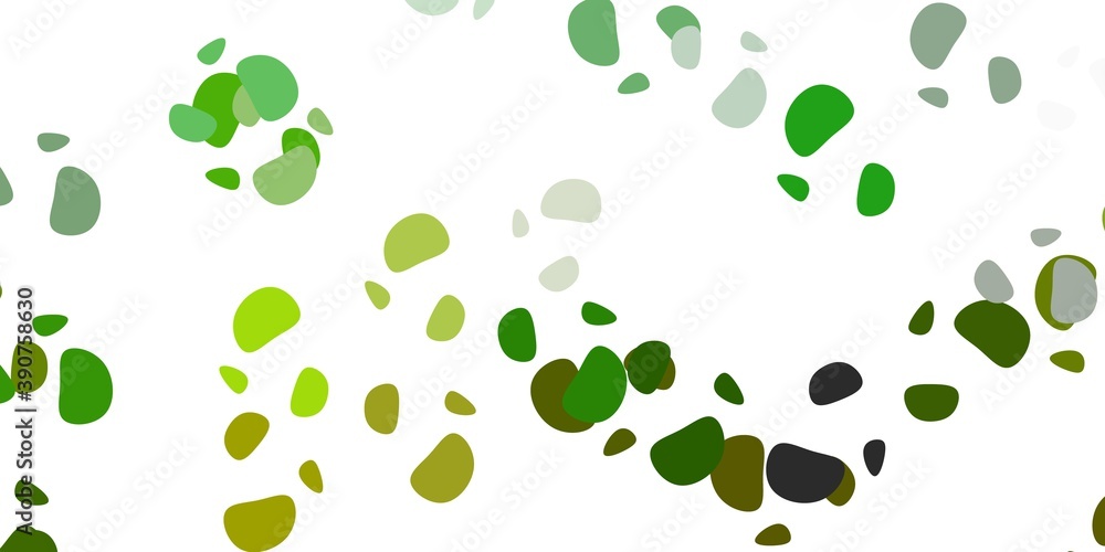 Light green, yellow vector template with abstract forms. Light green, yellow vector template with abstract forms.